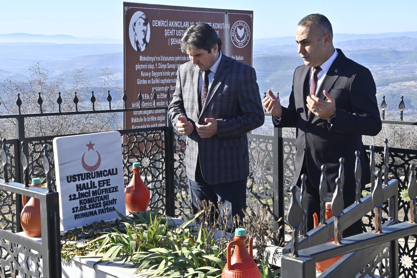 Manisa Büyükşehir'den Kore Gazilerine ziyaret